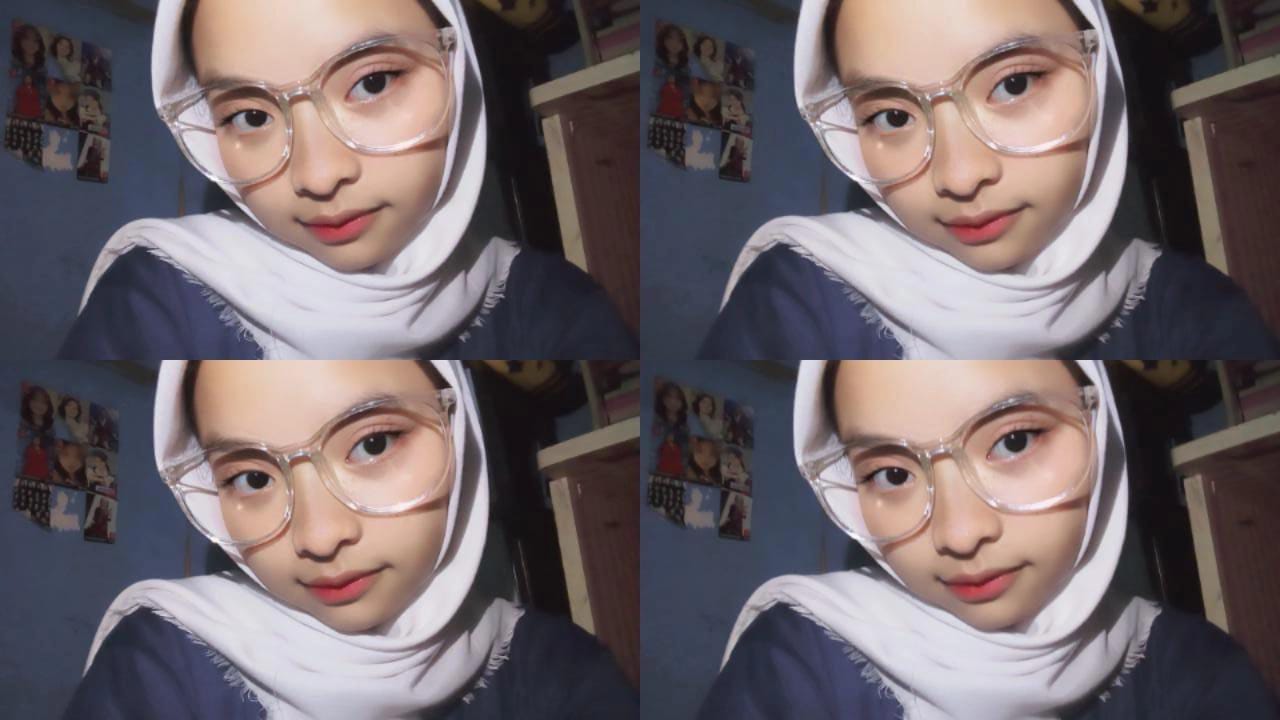 Deep orange clouds at sunset. 